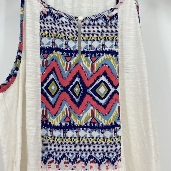 THML White Cotton Tank Top SP - Picture 2 of 4